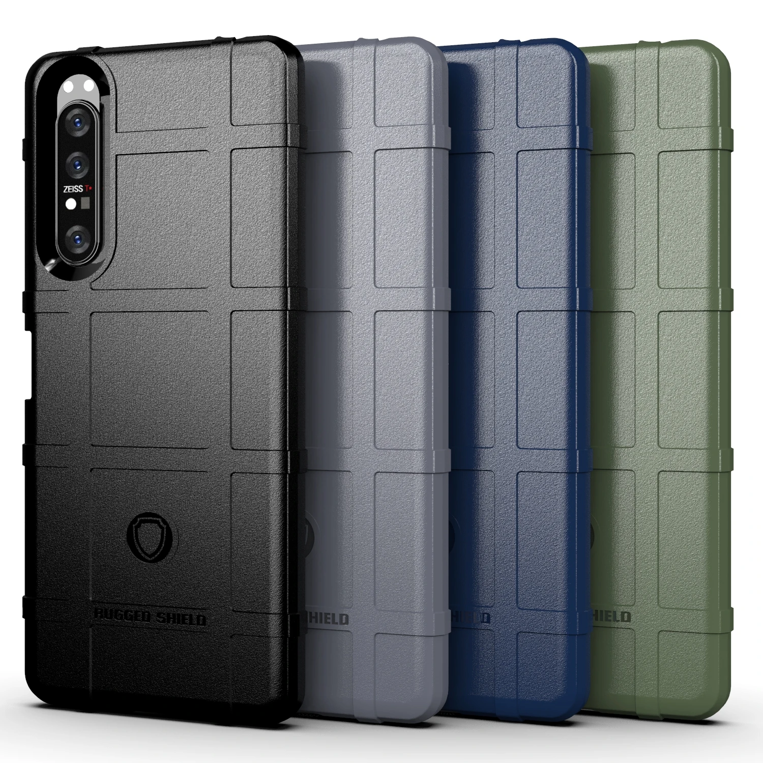 

shockproof tpu mobile phone case for Sony Xperia 1 II back covers, 4 colors