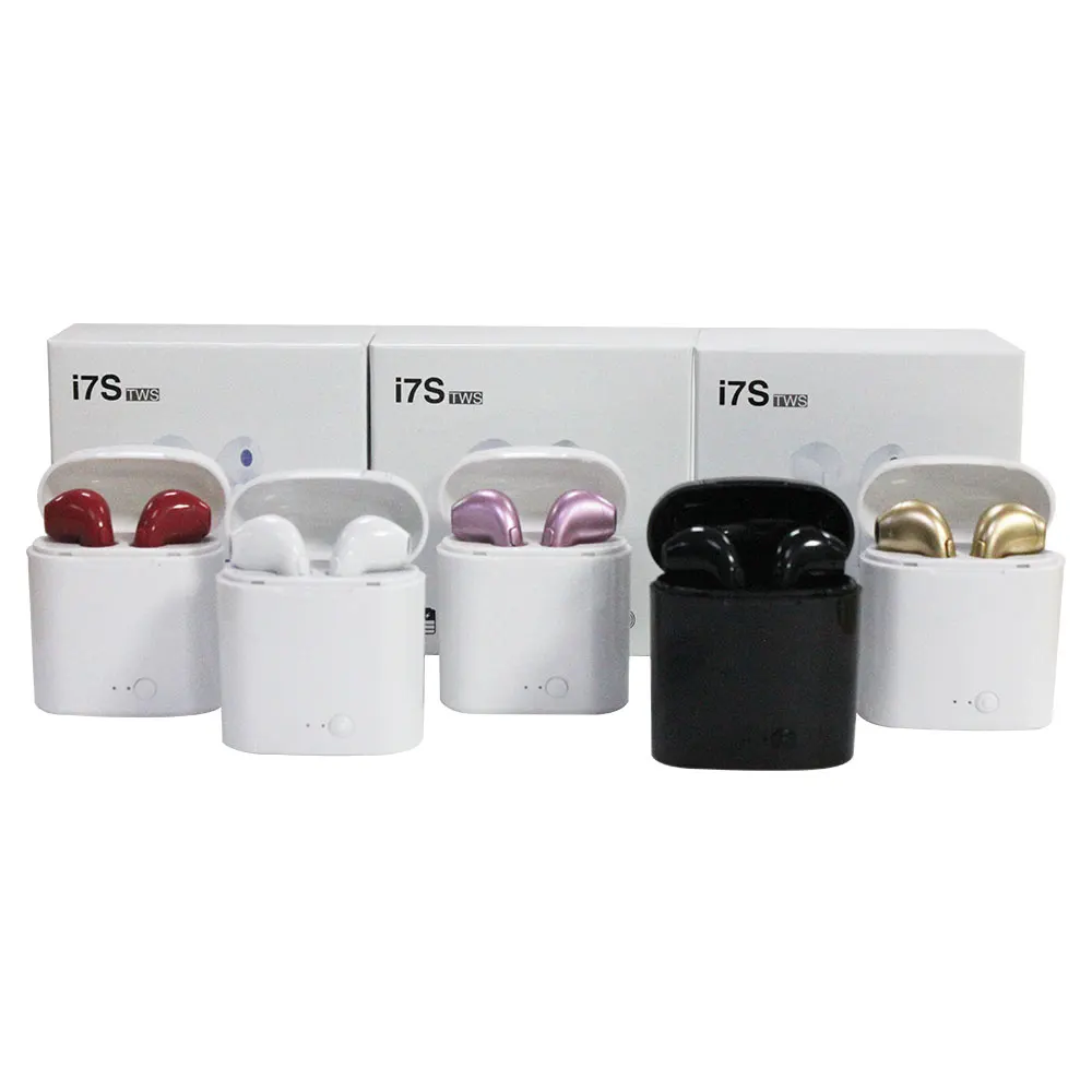 i7s Tws Mobile Earbuds True Wireless Stereo Bluetooth Headset Earphone