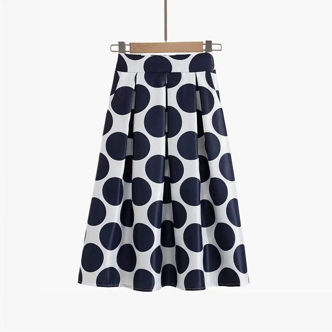 

wish shop online 2021 new arrivals women's skirts vintage floral pattern pleated skirt fashion streetwear, As picture