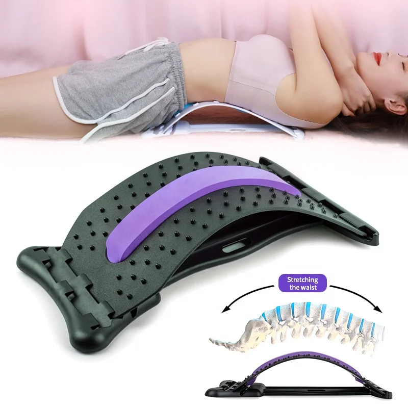 

Chiro Board Sciatica Lumbar Pain Relief Back Massager Posture Corrector Lumbar Support Spine Stretcher Relief Chiroboard