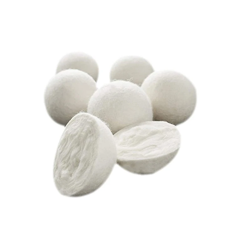 

Laundry Ball Alpaca 6 Pack Organic Custom Tumble Detergent Wholesale Drying Wash Wool Dryer Balls 6-Pack