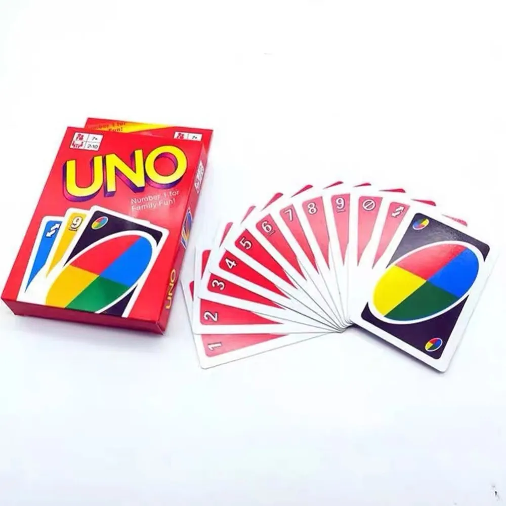 

Thickened Entertainment Classic Unoes Playing Cards Plastic Unoes Card With Penalty Party Board Game Cards Support Dropshipping