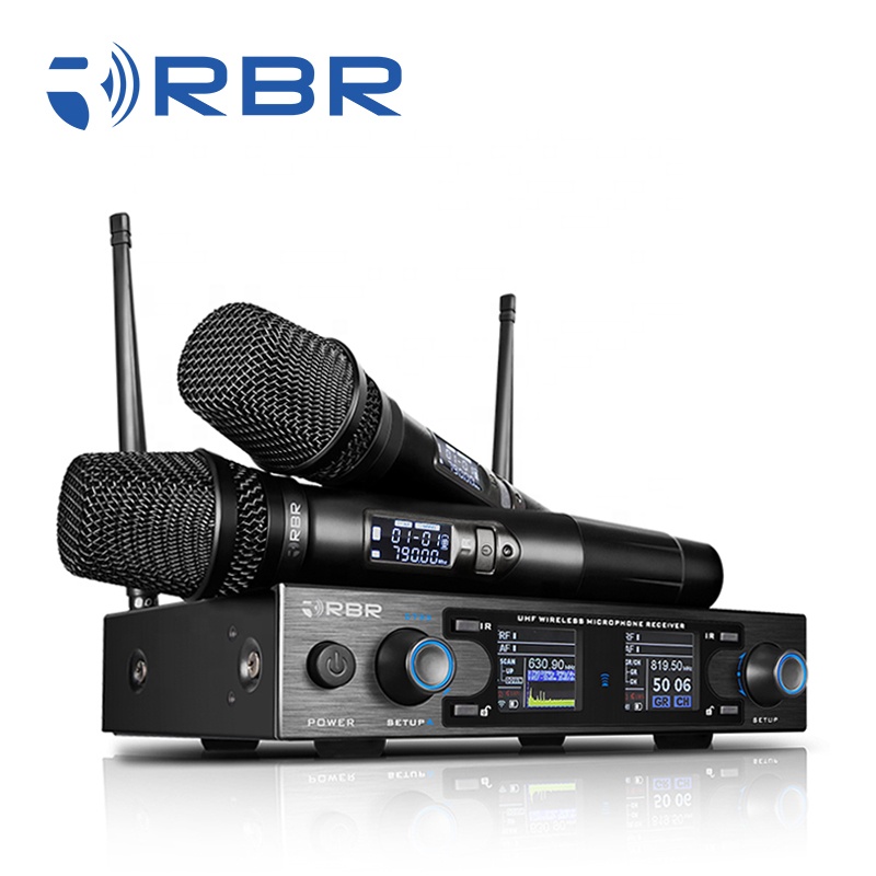 

Rechargeable style d733 digital uhf wireless microphone system