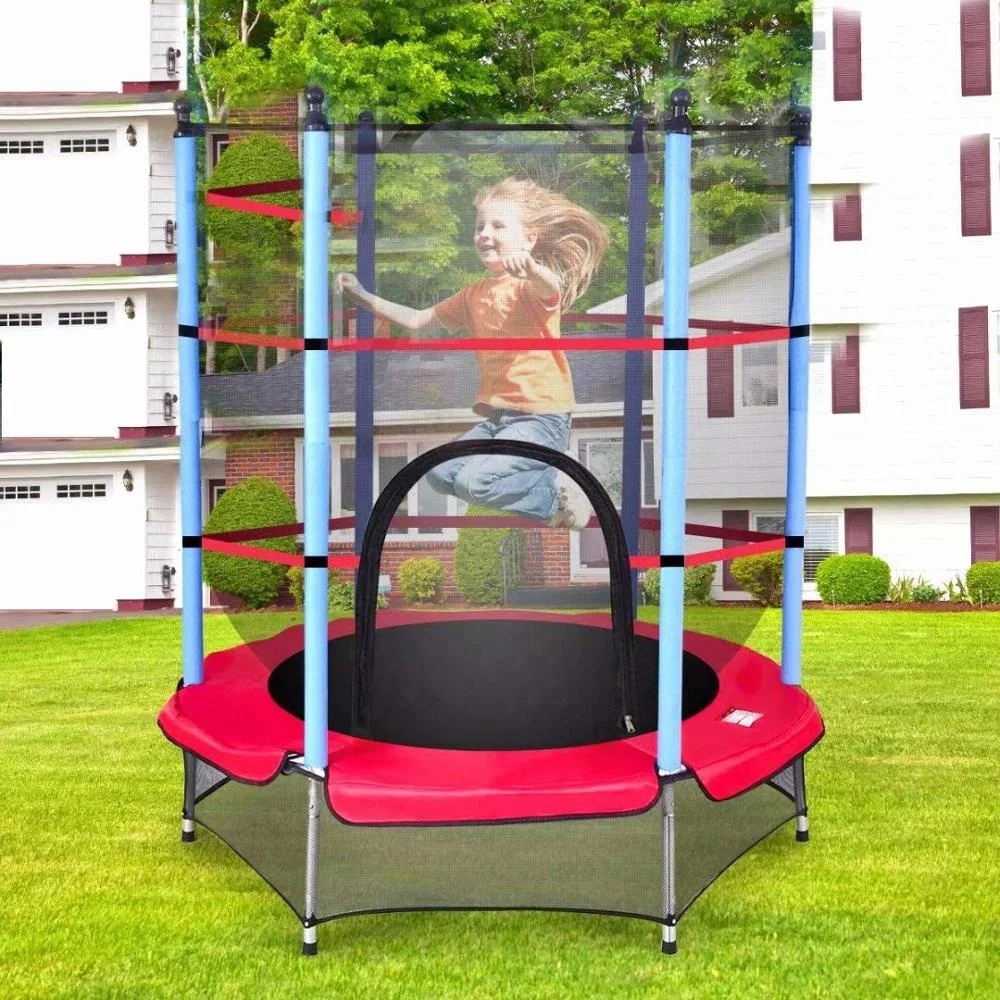 

Round cheaper mini Trampoline for Kids use, Red/ blue/ green/ black/ pink
