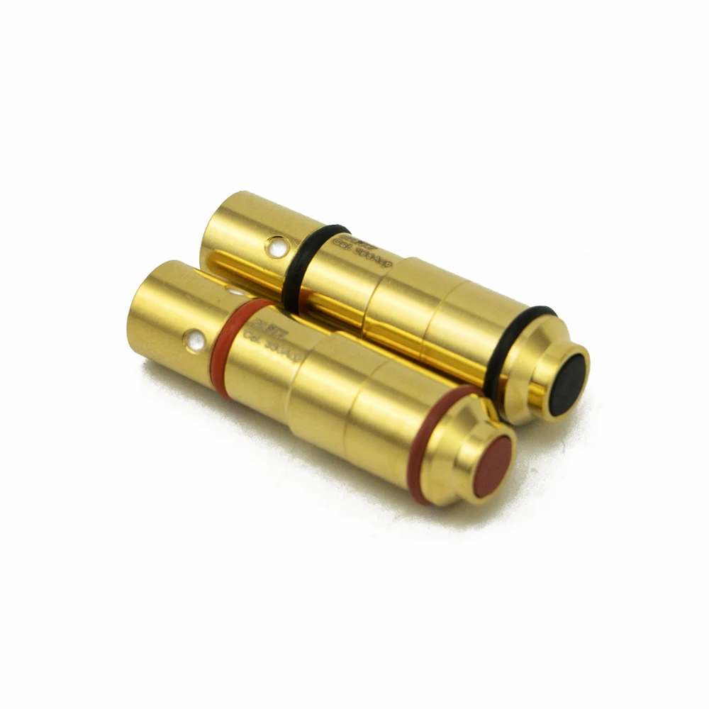 

ELITE Brass Small Dry Fire Training Cartridge 380APC Lazer Bullet Firearm Shooting Laser Bore Sights for Rifles, Red