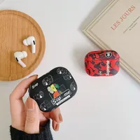 

Trend Sesame street Kaws superme Earphone Case for Apple Airpods 3 pro accessories Headphone Cover Case for AirPods pro case