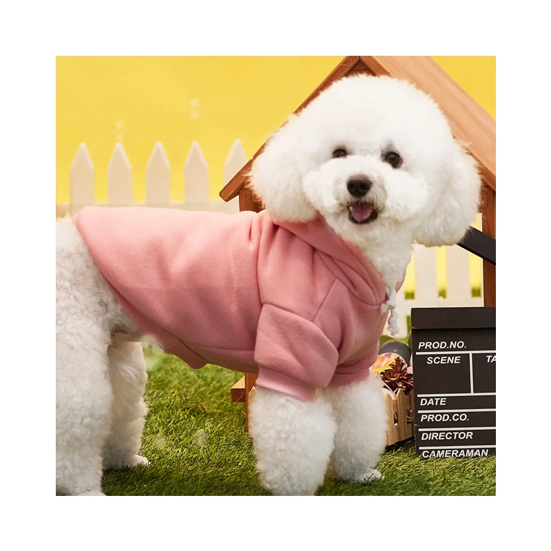 

No Minimum Order Cotton Colorful Luxury Cartoon Design Dog Clothing Designer Pet Clothes, Red, pink, blue, black, grey, custom color