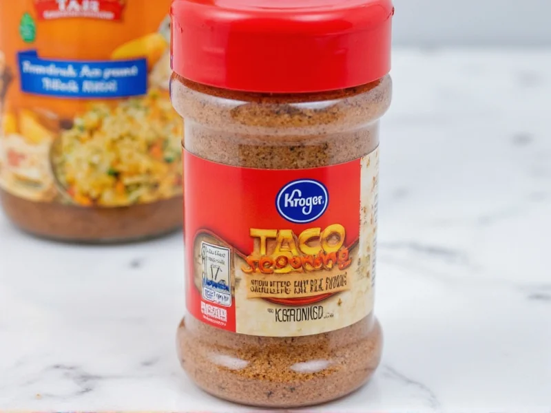 Kroger Taco Seasoning: Complete Guide to Ingredients & Uses
