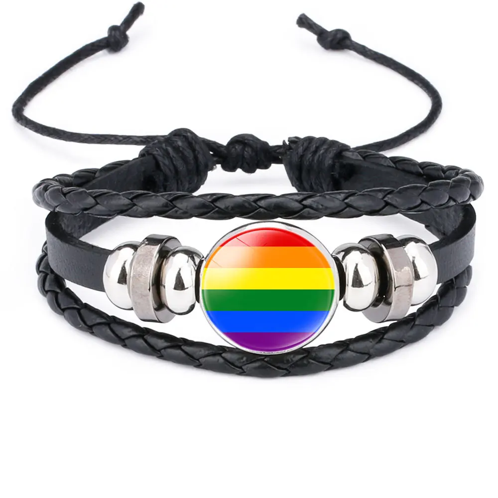 

2020 Amazon Hot Selling Bracelets Handmade Gay Pride Jewelry Bracelet Lgbt Bracelet