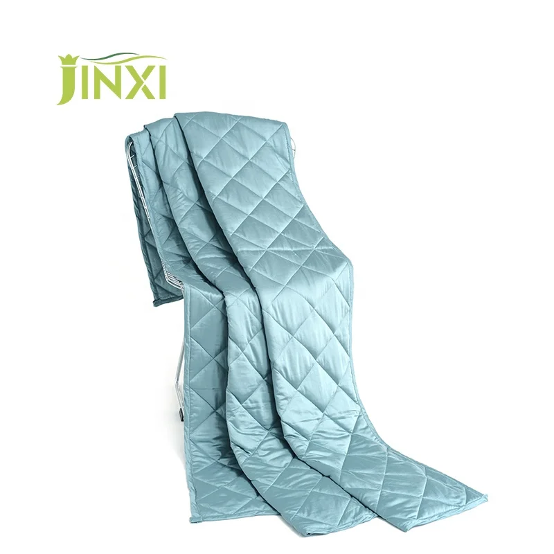 

Anxiety insomnia autism adult gravity blanket 12lbs 48*72" bamboo fiber weighted blanket, Custom color