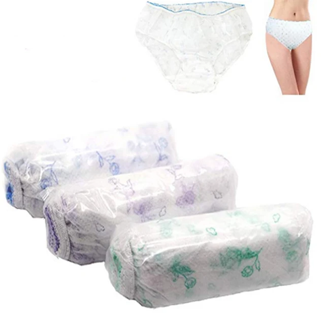 Disposable Protective Wear Good Quality Soft Pp Nonwoven Massage Spa Disposable Paper Underwear