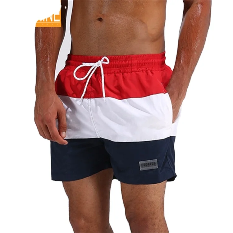 

Hot Sale Custom Boardshorts 4 Way Stretch Blank Board Shorts Men's Surf Beach Pants, As picture showed