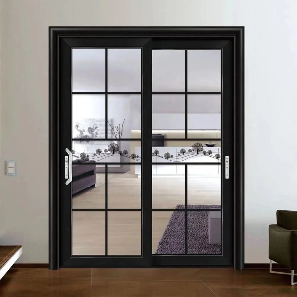 Quality goods custom size patio doors interior french fiberglass door good price