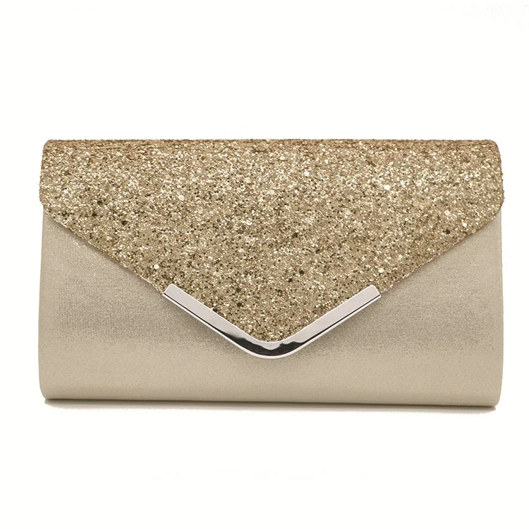 

HOT SELL Glitter Crystal Women Chain Handbag Party Wedding Dinner Clutch Evening Bag