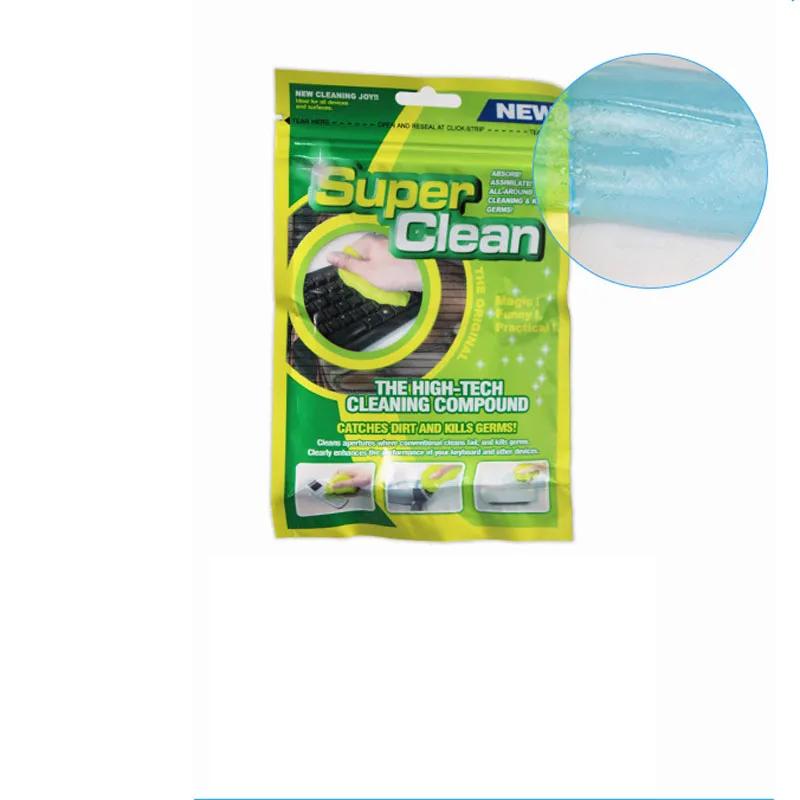 

Car Super Clean Glue Gel Magic Dust Cleaner Sticker Computer Keyboard Cleaning Gel Pc Phone Laptop Magic Keyboard Cleaner, Yellow/green/pink