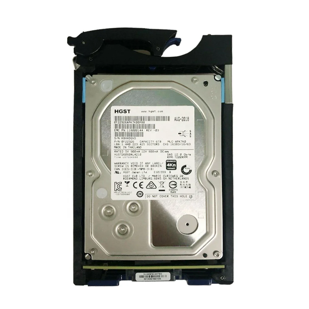 

00YK039 2tb 7.2k Disque Dur Sata 6gb 512n 3.5inch Internal Hot-swap Hard Disk Drive With Tray For Lenovo