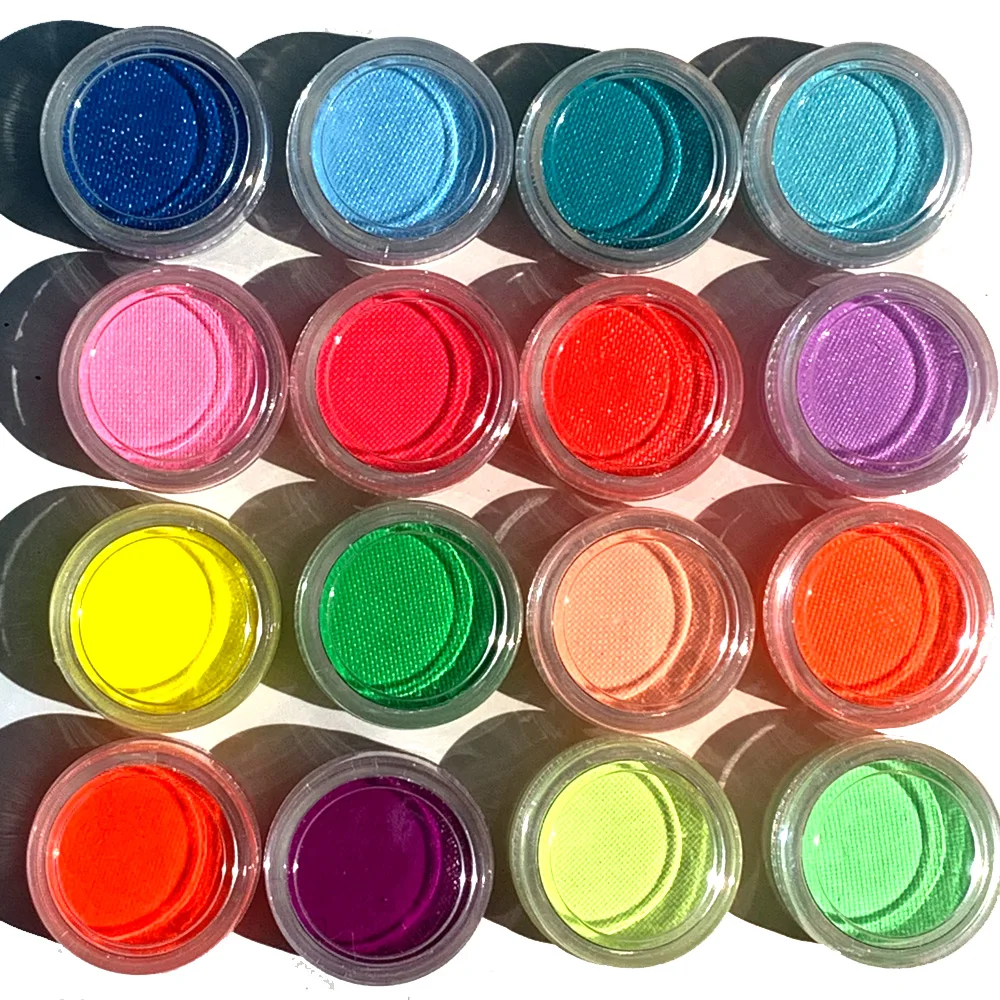 

20gram Hot body and face paint Waterable UV neon liners wholesale makeup products