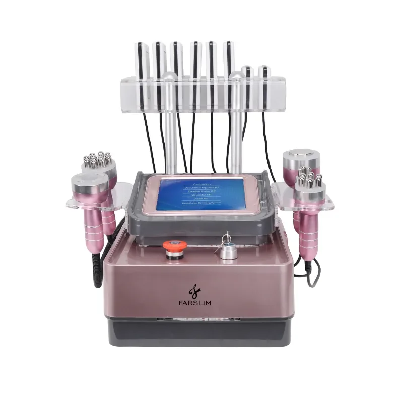 

2023 beauty equipment the skin cavitation vacuum slimming machine Cellulite Reduction Instrument with RF and Lipo laser