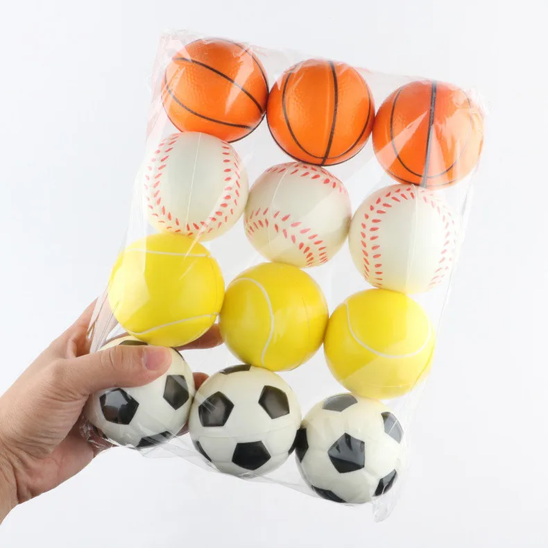 
2020 Cute squishy smile baseball squeeze 3d stress ball with finger grip 