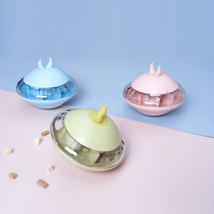 

New Style Pet Toy Custom Easter Pet Toys Puppy Leaking UFO Leakage Food Toy