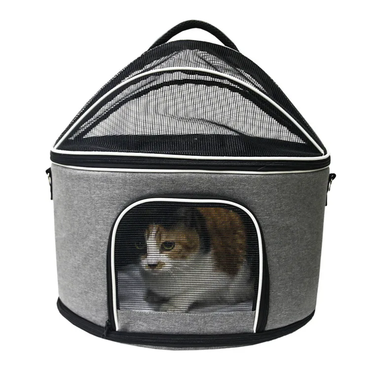 

Newly Arrived Portable Cat Carieer for Outdoor transporter Cat Cabinet, Grey