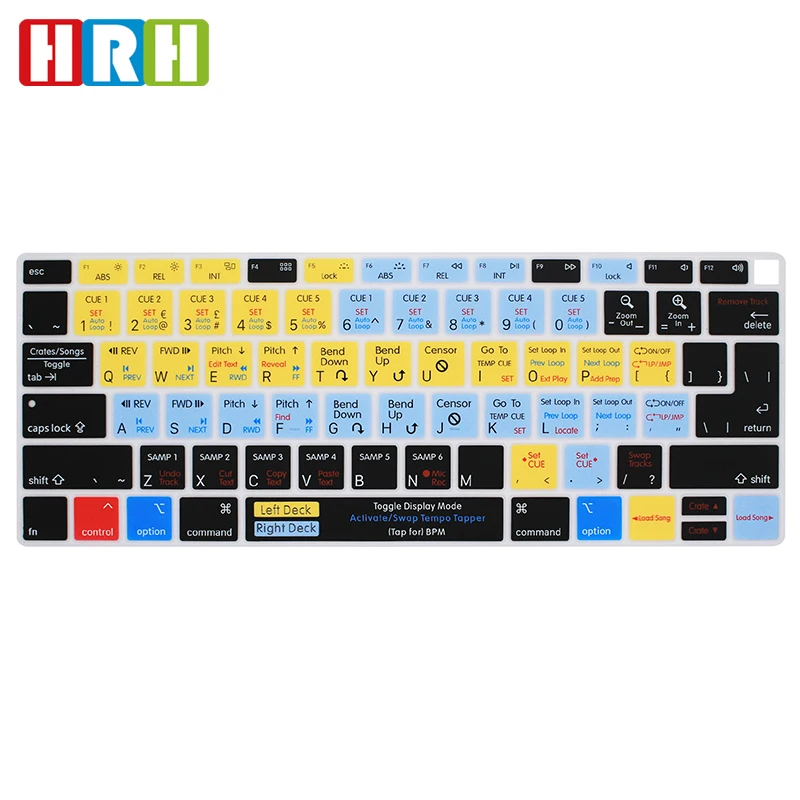 

Factory Direct Supply English Silicone Keyboard Skin Cover for MacBook Air 13"2018 Release A1932 (USA and EU Layout)