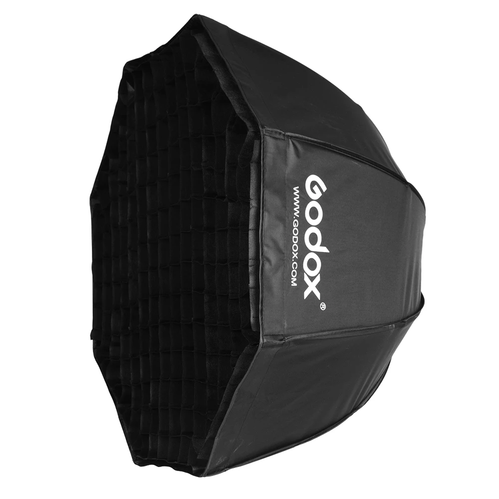 

inlighttech Godox Portable 80cm 32" Umbrella Octagon Softbox + Honeycomb Grid Reflector Honeycomb Softbox for TT685 V860II Flash, Other