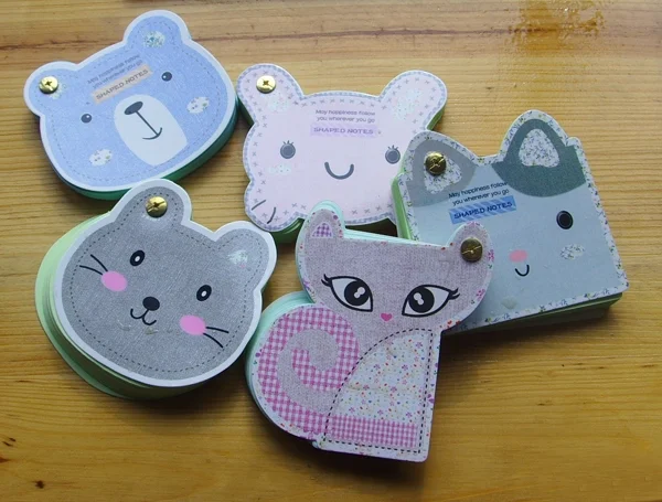 custom size and shape sticky note pad