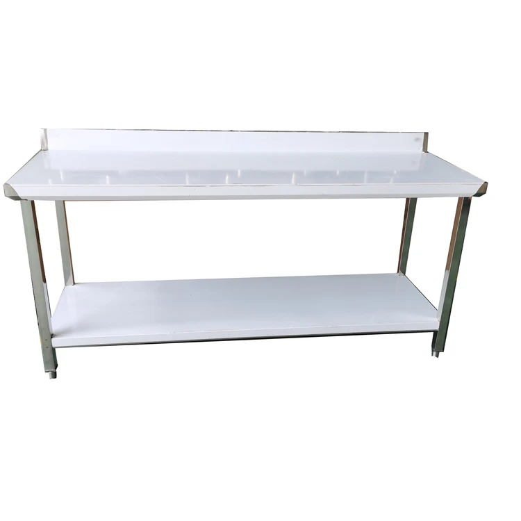 New Product Restaurant Kitchen Stainless Steel 2 Ply Working Table