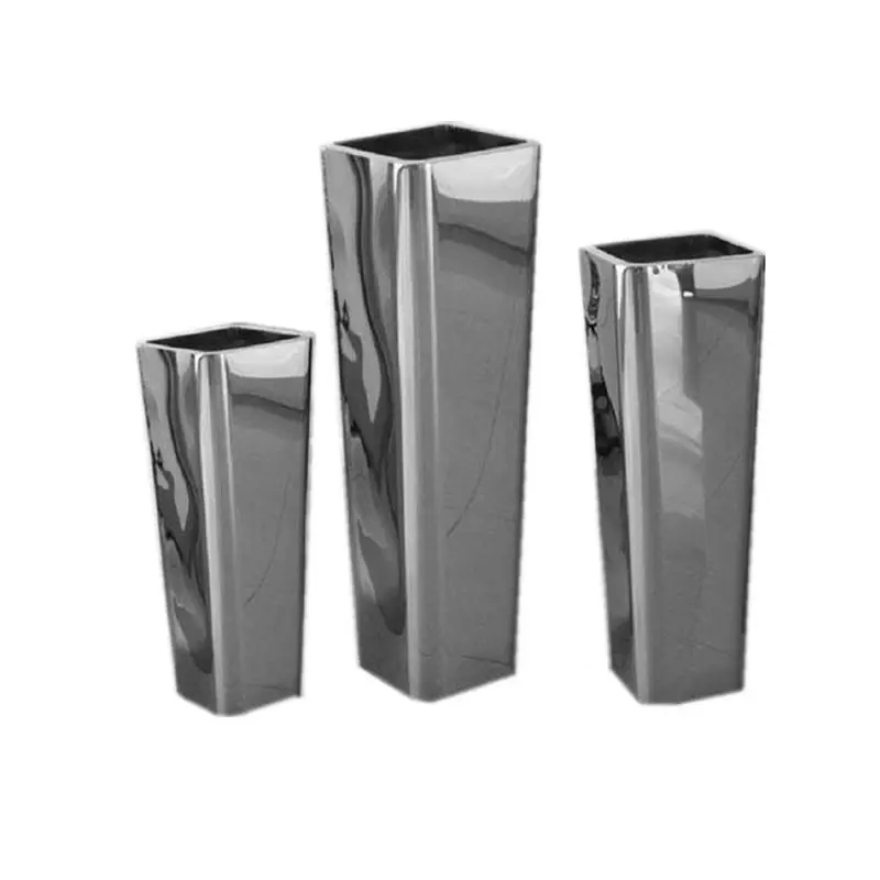 

Large metal low-carbon steel flowerpot for indoor modern design flower pots, Can be customized