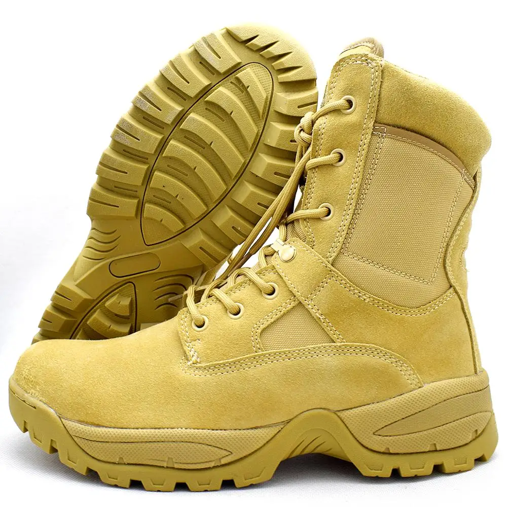 

comfort military men boots shoes for the winter rubber outsole boots