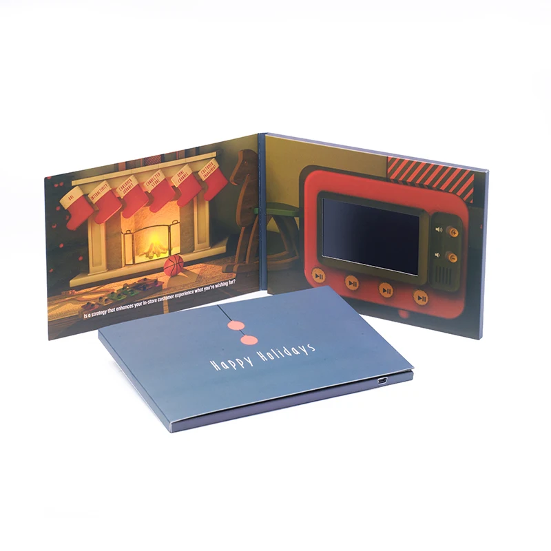 
2019 Lcd screen tft Video greeting card,advertisement lcd autodyne video brochure,business LCD card 