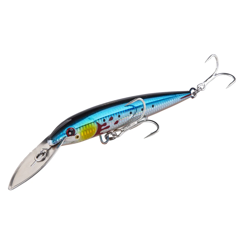 

Toplure stainless steel bib deep ocean saltwater minnow, Picture
