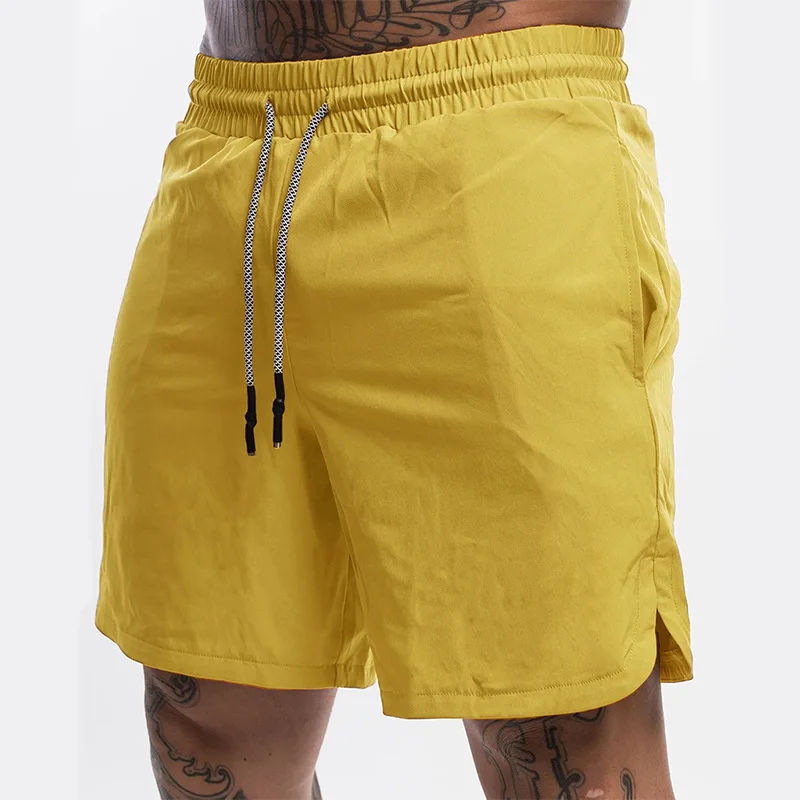 

XS-3XL Plus Size NYLON Boxing Sports Track Athletic Running Men's Shorts