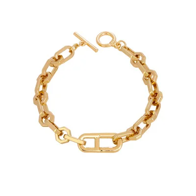 

MSYO New Ins Fashion Chain Bracelet Simplicity Stainless Steel Bracelets For Women Exquisite Gold Bracelet