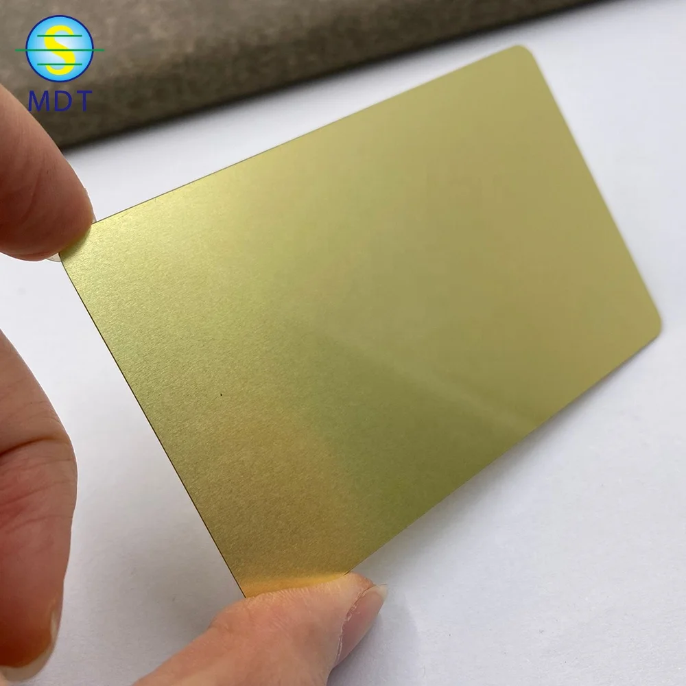 

SMDT Metal business card full color printing factory price