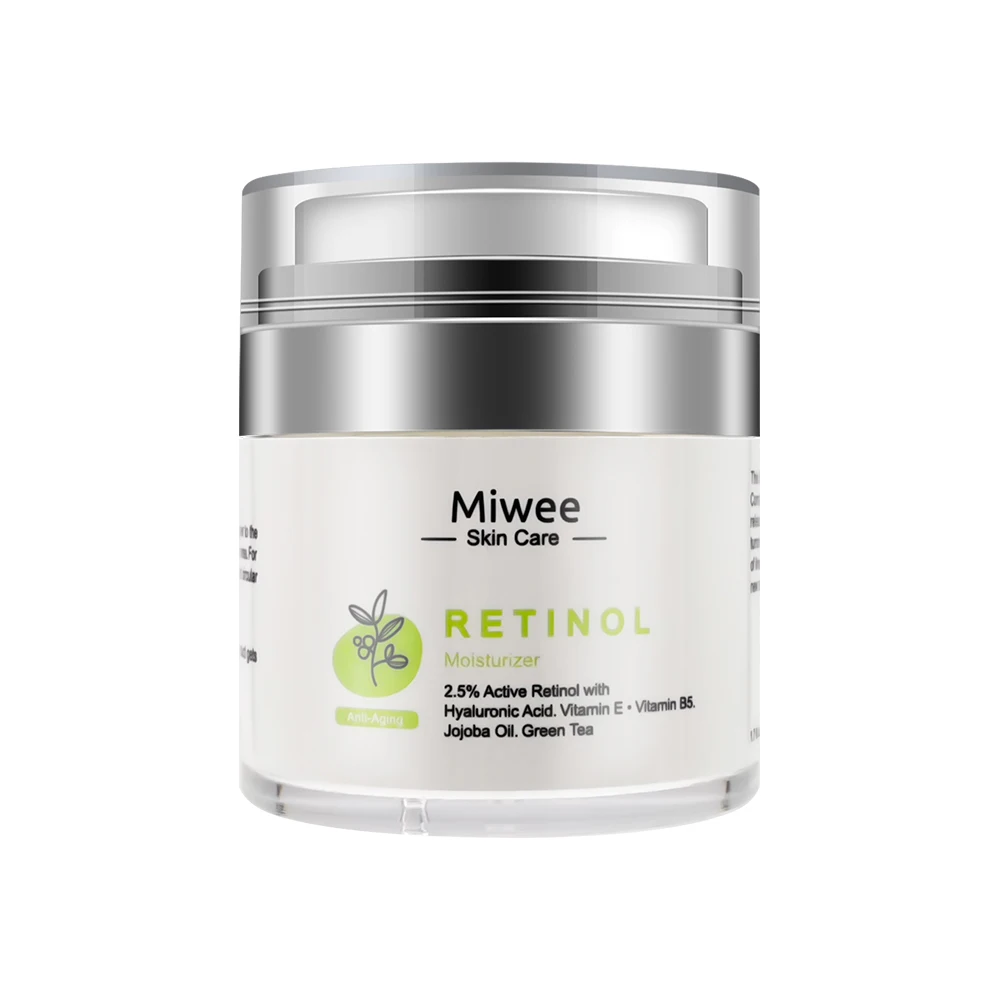 

Organic retinol anti wrinkle moisturizer night face cream for glowing skin