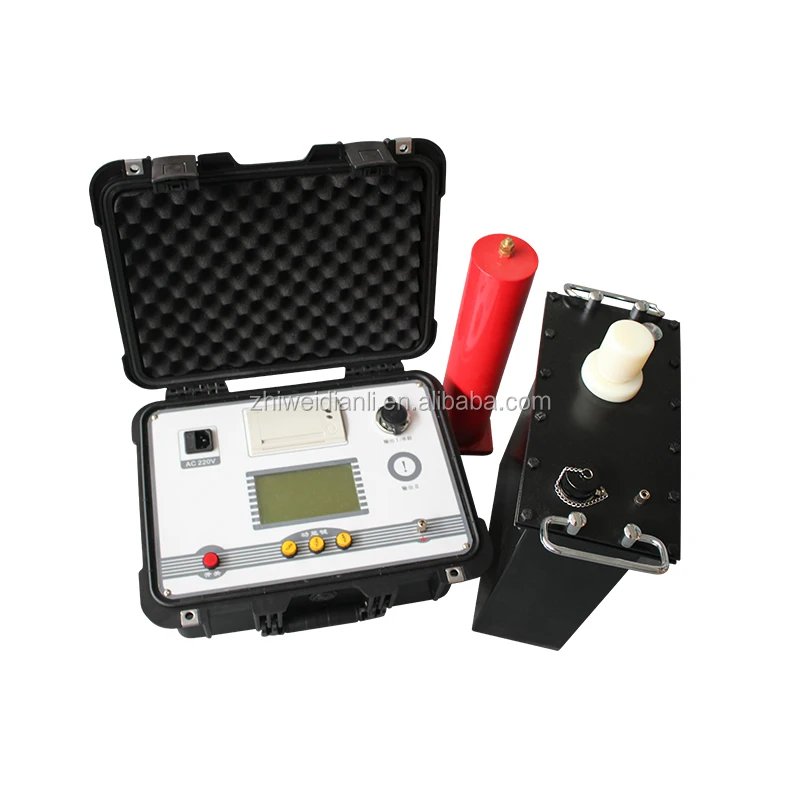 Vlf Cable Tester Ac Hipot Tester 30-80kv Ac Withstand Voltage Test Set ...