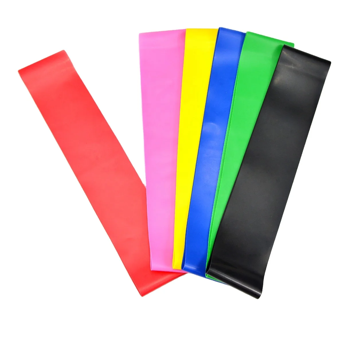 

2020 Gym Colorful Wholesale Cheap Latex Loop Exercise Fitness Resistance Bands Elastic Sit Up Rope, Customized color