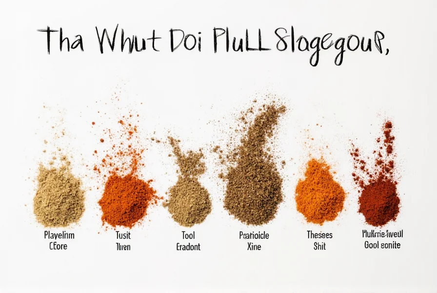 Comparison of whole and ground spices