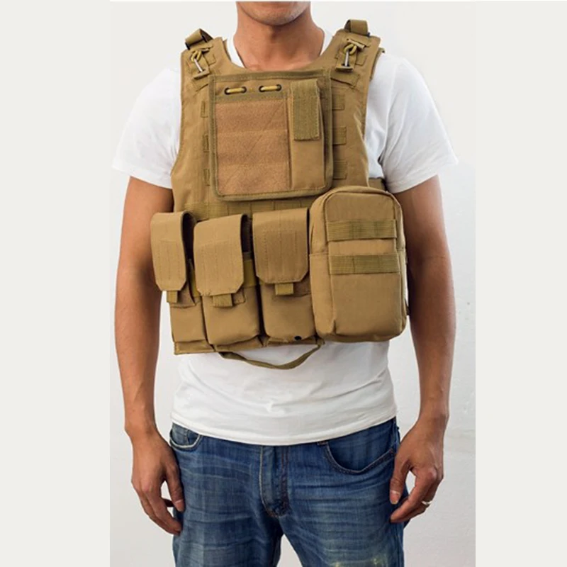 6094 Tactical Molle Vest Military Army Combat Traini Military Police