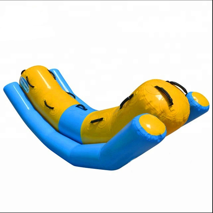 

Summer Water Toys Single/Double Tube Water Totter Banana Boat For Water Park Inflatable