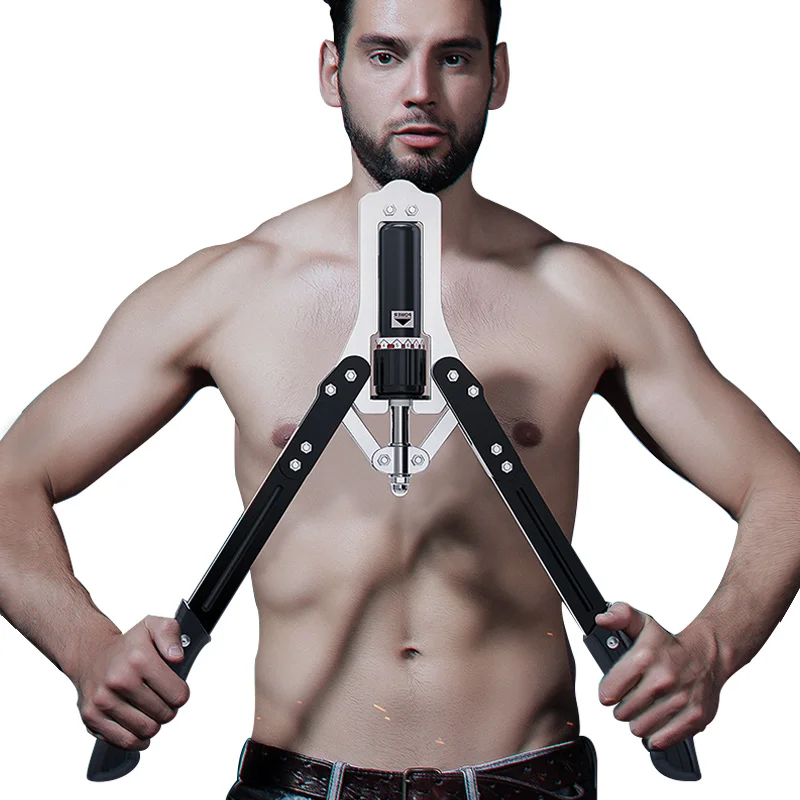 

Synteam Home Use Power Twister Hand Grips Tool For Arm Chest Muscle Training
