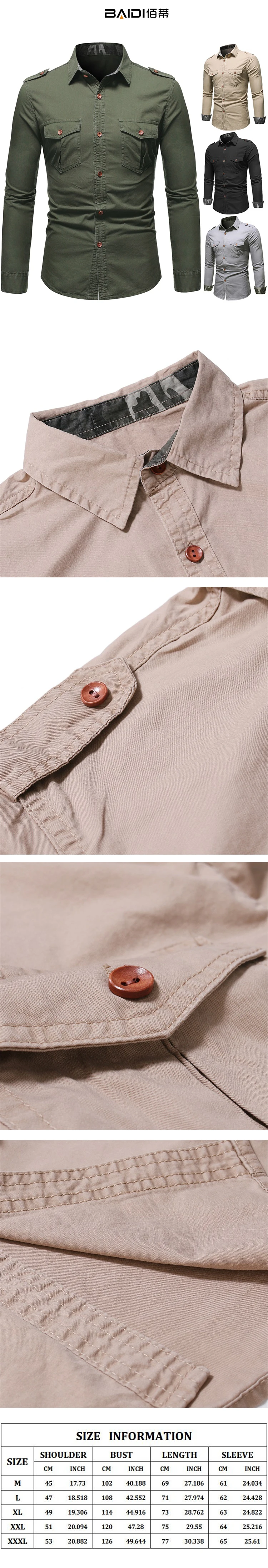 New arrival fashion cotton shirt custom men's shirts for men wholesale long sleeves shirt for men260_voghion.com