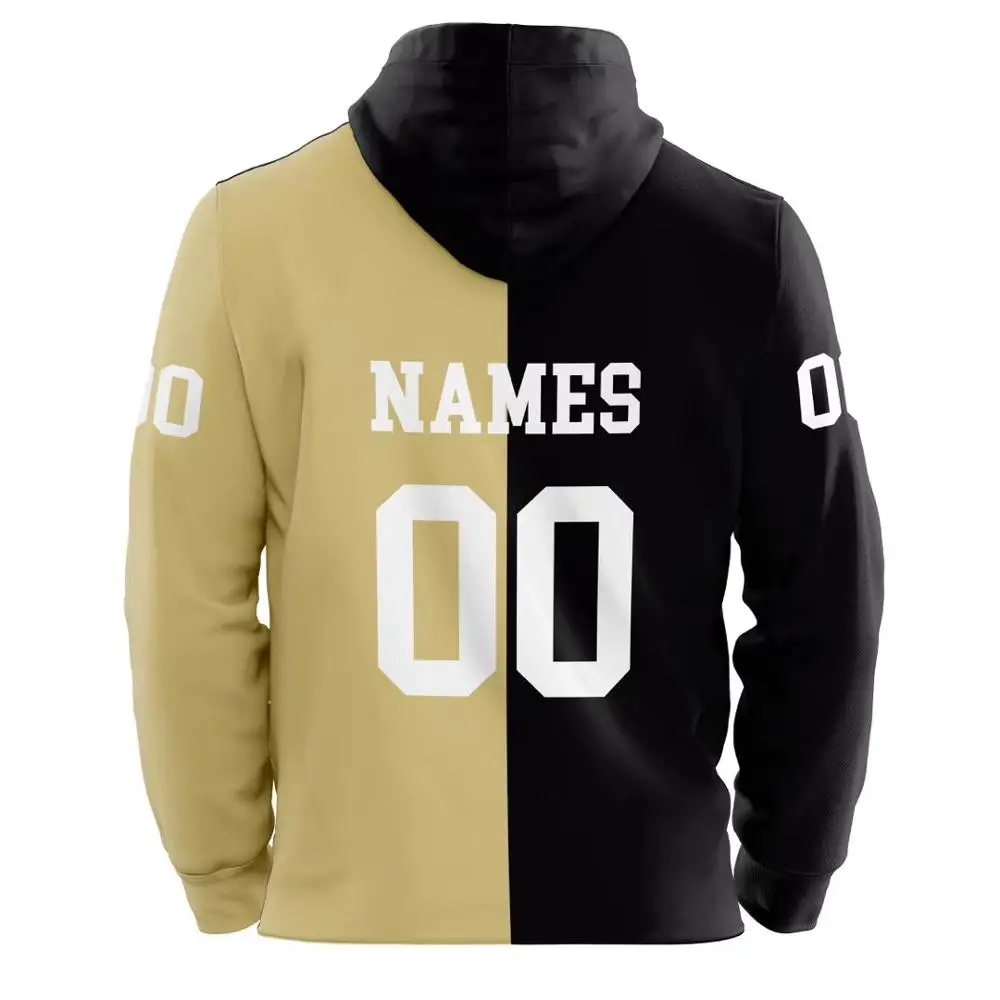 
professional custom made tackle twill ice hockey jersey hoodies 