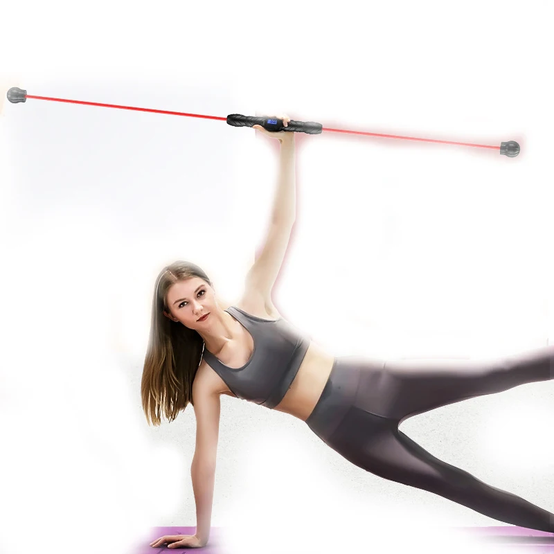 

High Quality Fitness Stick Bar the glass fiber flex bar for sports, Customized color