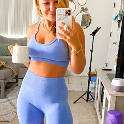 

Custom Logo Yoga Set Sports Suit Women Sportswear Sports Outfit Fitness Set Athletic Wear Gym Workout Clothes For Women