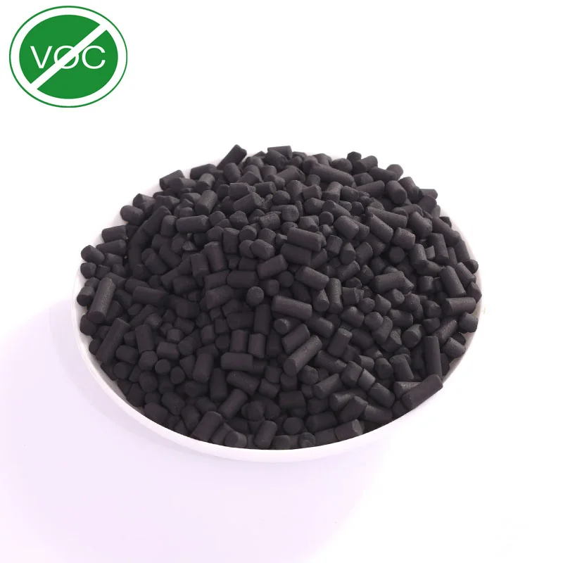 Black Charcoal Coconut Wood Pellet Charcoal Factory Supply Activated