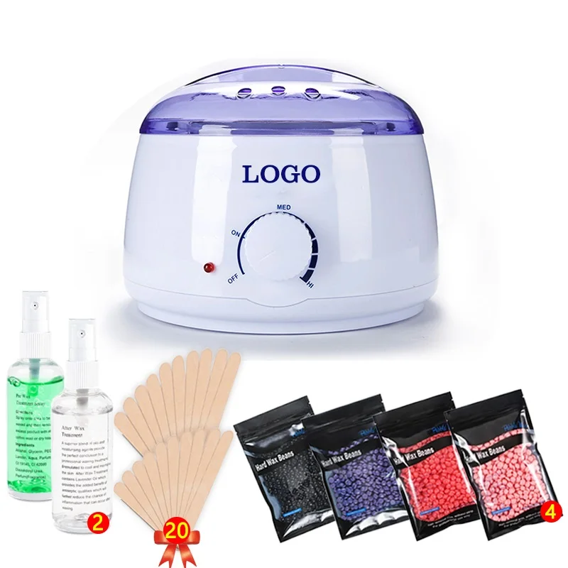 

Lulu Youth Newest Home Hot Hard Scented Wax 100 Warmers Brazilian Eyebrow Body Electric Waxing Heater/, Black,pink,white,red,purple