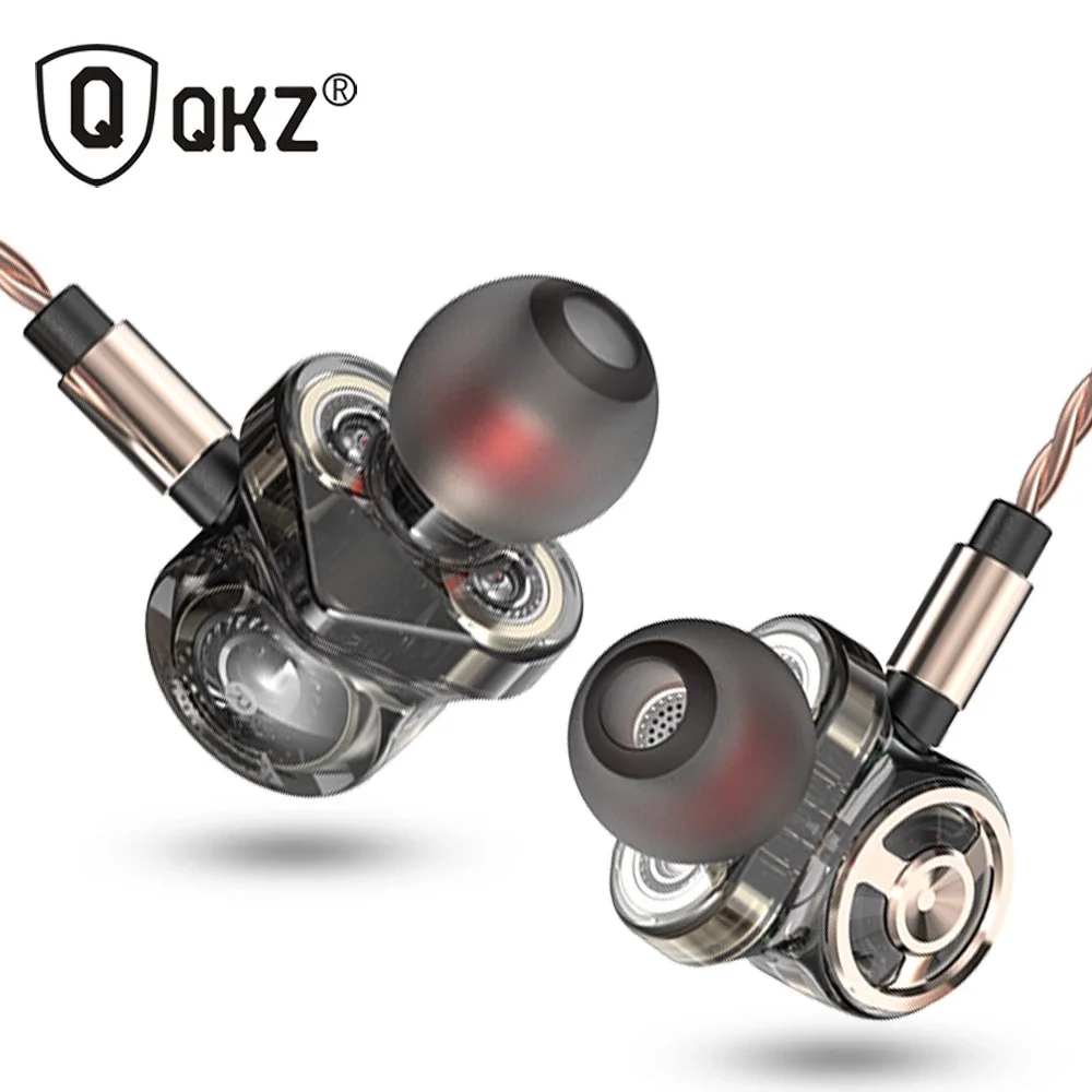 

QKZ CK10 Stereo Bass Sound Earphone In-Ear Sport Earphones fone de ouvido Auriculares
